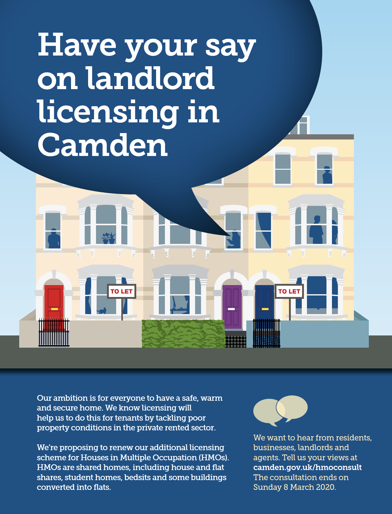 Camden Council property licensing consultation 2020