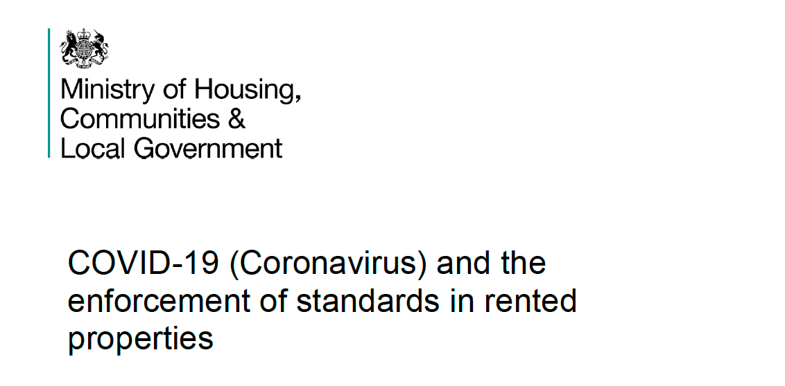 MHCLG COVID19 guidance for local housing authorities 2020